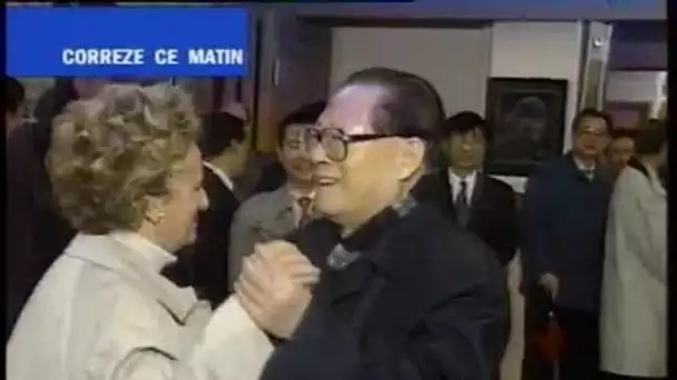 Visite officiellede Jiang Zemin en France