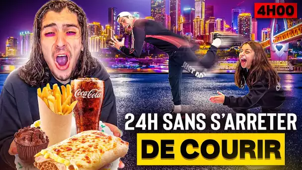 24H SANS S'ARRETER DE COURIR 🥵 ( Ce défi est vraiment trop DUR)