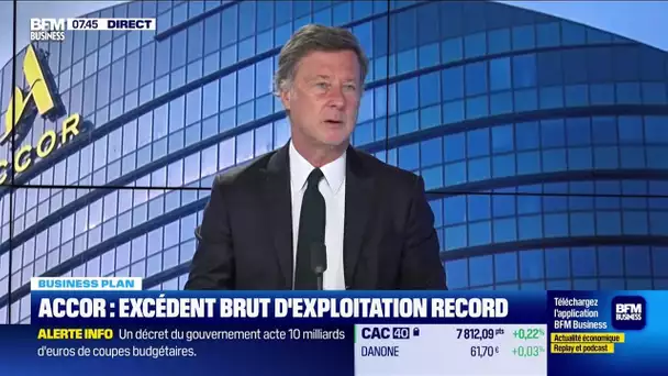 Sébastien Bazin (Accor) : Accor, excédent brut d'exploitation record