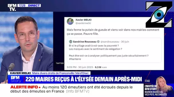 [Zap Actu] X. Melki à Rousseau « Ferme ta Pu... de gu…» Moutouh « Deux claques et au lit »(04/07/23)