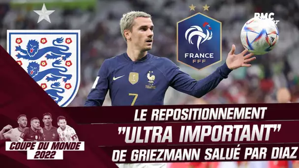 Équipe de France : Diaz salue le repositionnement "ultra important" de Griezmann