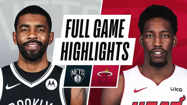 NETS at HEAT | FULL GAME HIGHLIGHTS | April 18, 2021