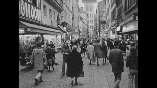 ARCHIVES. A Rouen, la rue du Gros Horloge rendue aux piétons