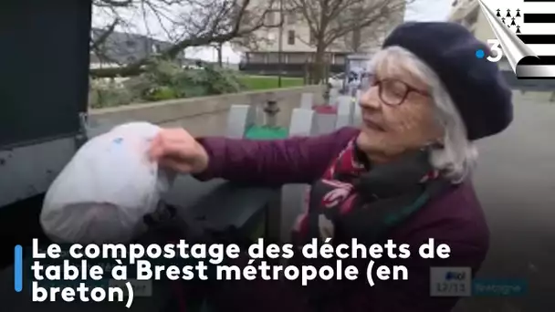 Le compostage des déchets de table à Brest métropole (en breton)
