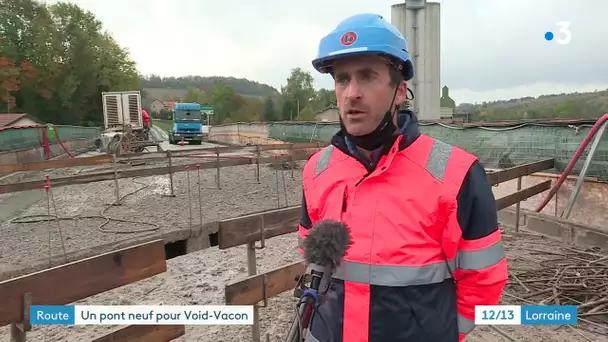 Travaux de structure sur le pont de Void Vacon