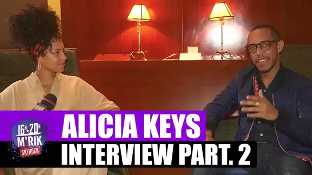 Interview Alicia Keys x Mrik : "Mon album est rempli de sujets forts " #Part2