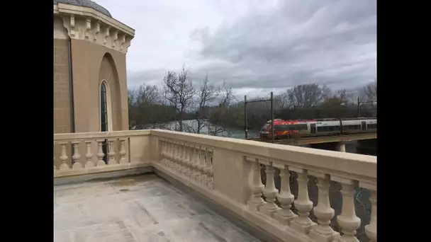 Hérault : le chantier de restauration de la "Villa Laurens" à Agde avance bien