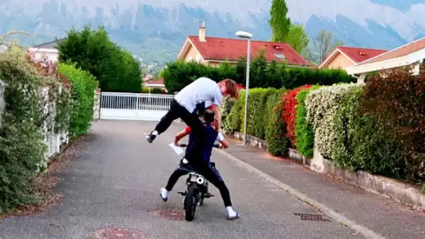 JE FAIS DE LA MOTO CROSS AVEC LLEBOF PENDANT LA CONFINEMENT ... ELLE A UN GROS PROBLÈME