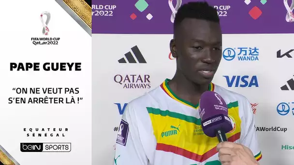 🏆🇸🇳🗨️ Pape Gueye : "On rend fiers des millions de Sénégalais !"