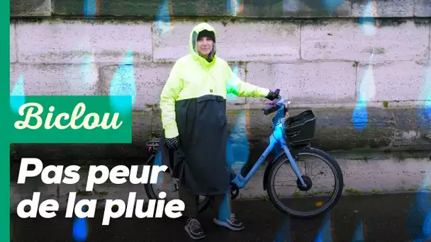 Non, la pluie ne vide pas les pistes cyclables