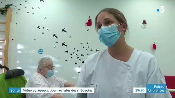 Santé : vidéo et réseaux pour recruter des médecins à l'hôpital de La Rochefoucauld en Charente