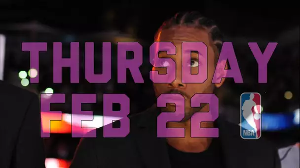 NBA Daily Show: Feb. 22 - The Starters