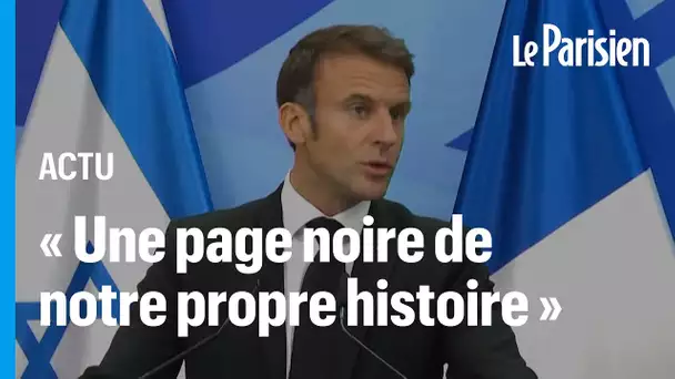 Otages, « Coalition » contre le Hamas, processus de paix… ce qu’il faut retenir du discours de Macro