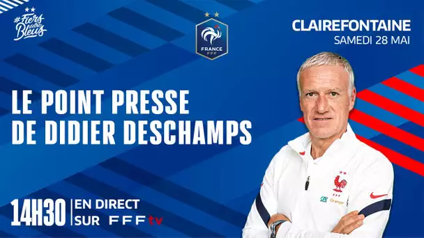 Conférence de presse de Didier Deschamps en direct I Équipe de France 2022