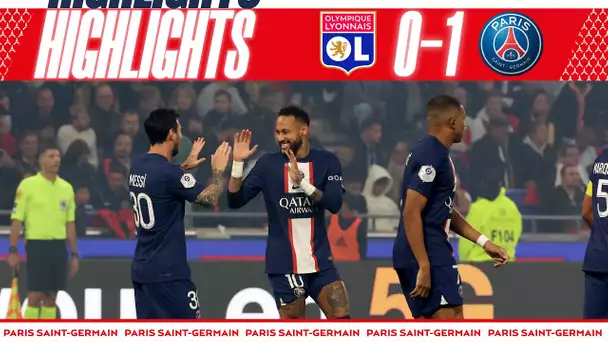 HIGHLIGHTS | Lyon 0-1 PSG | MESSI ⚽️