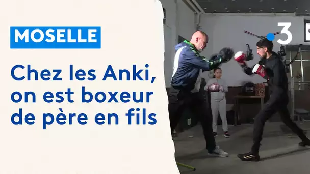 Moselle : dans la famille Anka, on est boxeur de père en fils