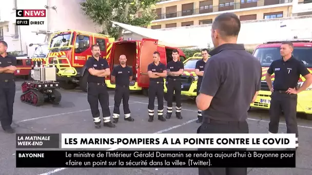 Marseille : les marins-pompiers à la pointe contre la Covid-19