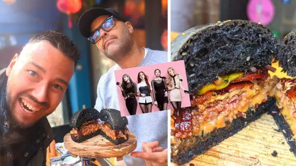 Un BURGER BLACK PINK à la CORÉENNE pour la Paris Burger Week !