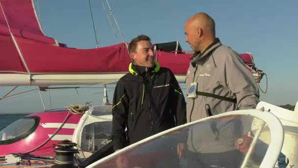 Erwan Le Roux invite Billy sur son Trimaran 1ère partie