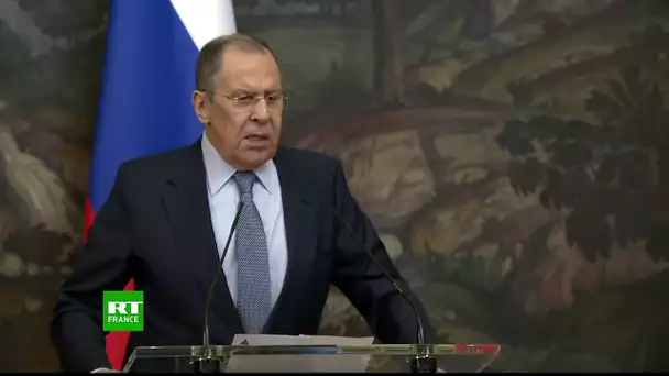 Point presse de Lavrov après sa rencontre avec les ministres des Républiques de Donetsk et Lougansk