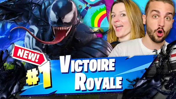 ON ACHETE LE NOUVEAU SKIN DE VENOM ET ON FAIT TOP 1 ! | FORTNITE DUO SAISON 4