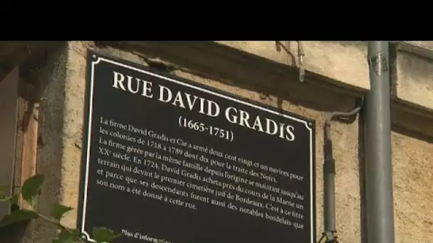 Esclavagisme : des plaques explicatives pour les noms de rue de Bordeaux