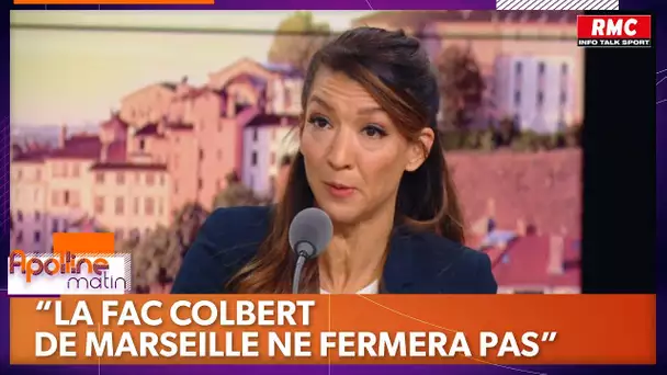 Sabrina Agresti-Roubache : "La fac Colbert de Marseille ne fermera pas"