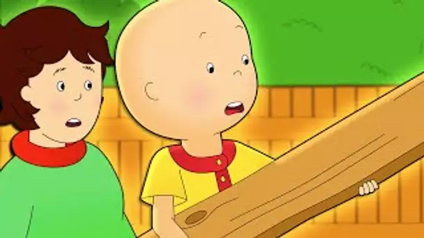 Caillou Construit un Fort | Caillou en Français