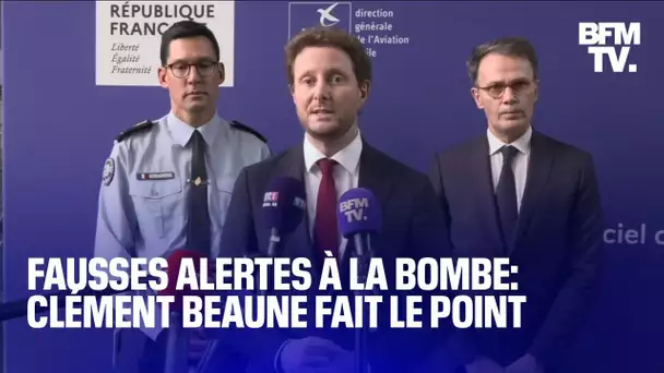 Fausses alertes à la bombe: Clément Beaune fait le point sur la situation dans les aéroports