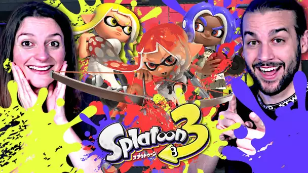 ON JOUE SUR LE NOUVEAU MODE DE JEU MATCH TRICOLORE SUR SPLATOON 3 SPLATFEST WORLD PREMIERE !