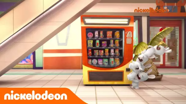 Les lapins crétins | Invasion | Le distributeur automatique | Nickelodeon France