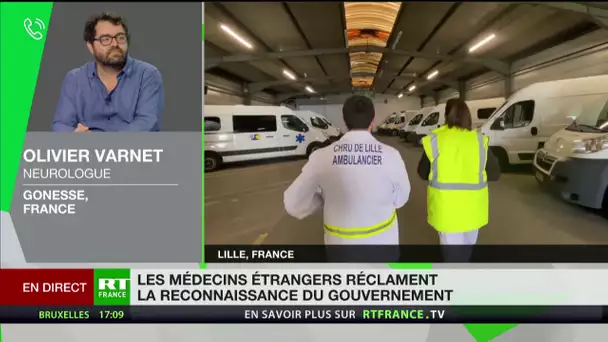 Médecins étrangers en France : «Sans eux nous n’aurions pas pu faire face», note Olivier Varnet