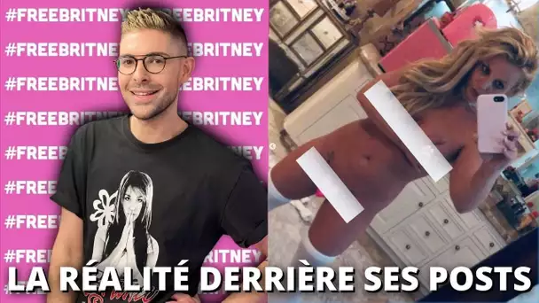 Britney Spears  n u e  depuis sa libération : Les vraies raisons cachées derrières ses posts !