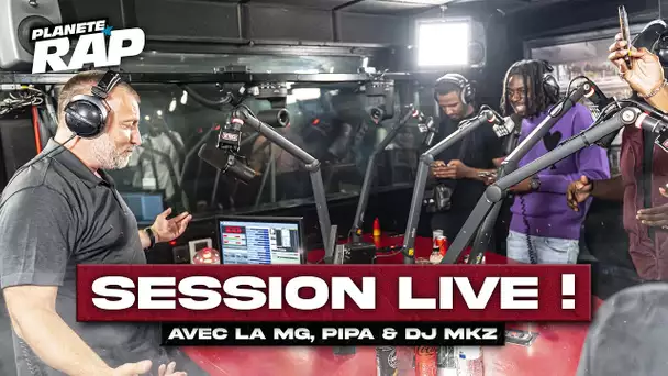 SESSION FREESTYLE avec Gambino La MG, Beriz LaMG, Ju2 La MG, Dj MKZ & Pipa ! #PlanèteRap