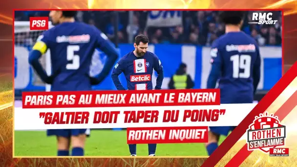 PSG : "Galtier doit taper du poing sur la table" pense Rothen