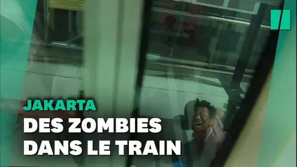 Un train  zombie  pour lutter contre le trafic monstre de Jakarta