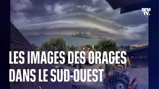 Vigilance orange: vos images témoins des orages dans le sud-ouest de la France