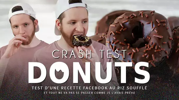CRASH TEST : recette facebook des donuts croustillants