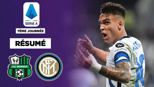 Résumé : L’Inter Milan en mode remontada contre Sassuolo !