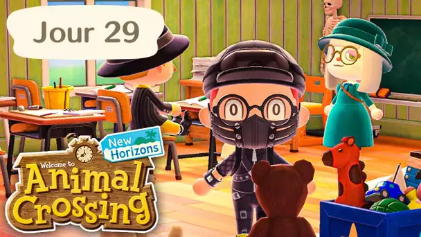 Jour 29 | L'Ecole s'agrandit ! 📚 | Animal Crossing : New Horizons