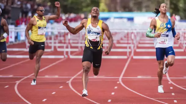 Saint-Etienne 2019 : Finale 110 m haies (Wilhem Belocian en 13&#039;&#039;14)