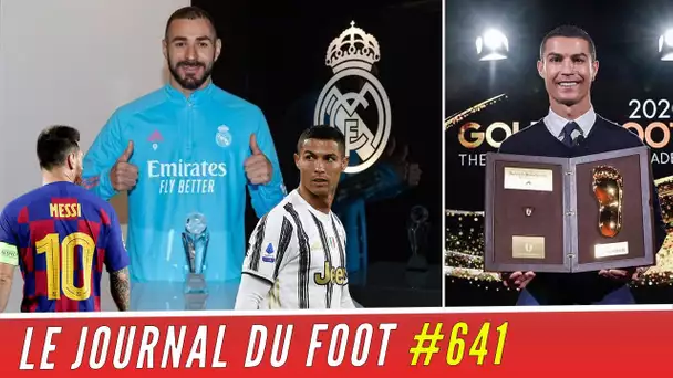 Karim BENZEMA met fin au règne de Messi et Ronaldo ! Après The Best CR7 retrouve le sourire...