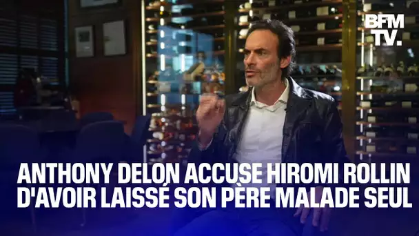 Anthony Delon affirme qu'Hiromi "laissait son père" seul malgré le manque d'autonomie de l'acteur