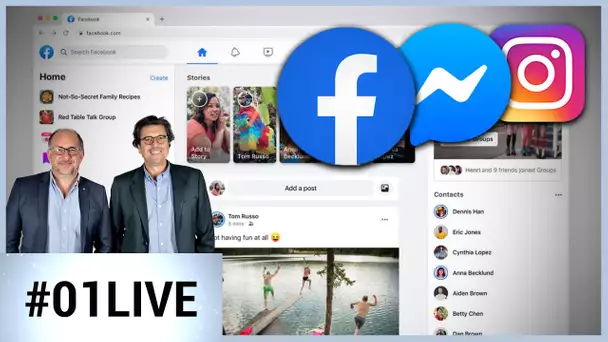 01Live Hebdo #225 : le nouveau Facebook arrive !