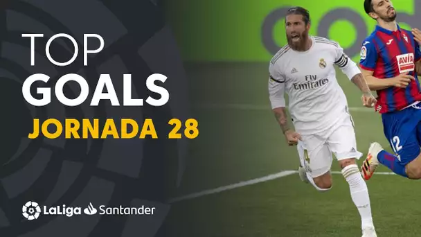 Todos los goles de la Jornada 28 de LaLiga Santander 2019/2020
