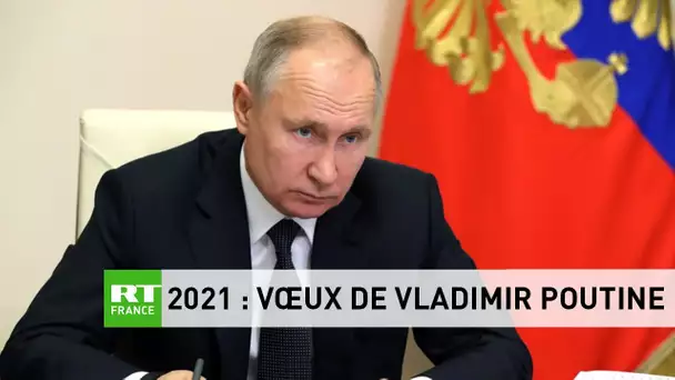 Vladimir Poutine adresse ses vœux à la nation russe