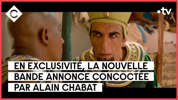 Astérix et Cléopâtre, restauration pyramidale - L’Oeil de Pierre - C à Vous - 14/06/2023