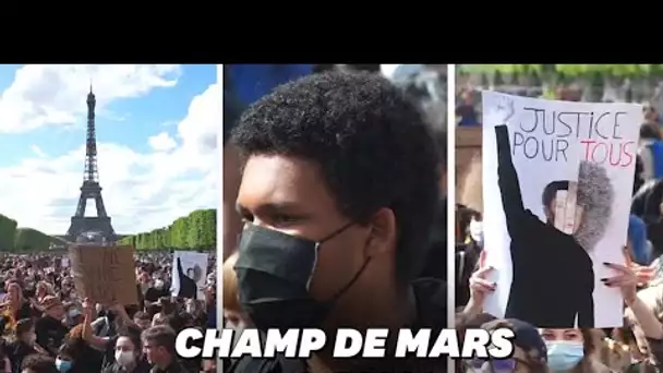 Mort de George Floyd: Manifestation au Champ de Mars contre les violences policières