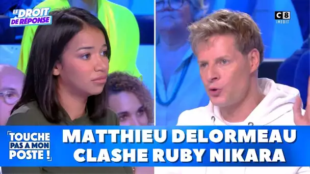 Matthieu Delormeau clashe Ruby Nikara