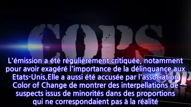 En plein débat sur les violences policières, la série américaine...